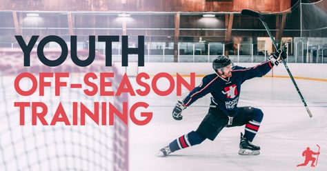 Off-Season Hockey Training For Kids - Workouts For The Summer Off Season Hockey Workouts, Dry Land Training For Hockey, Off Ice Training Hockey, Hockey Goalie Off Ice Training, Hockey Off Ice Workouts, Ice Hockey Workouts, Hockey Training Aids, Hockey Tips, Hockey Workouts