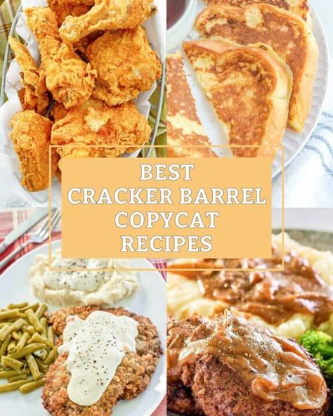 Razzoos Copycat Recipes, Copycat Recipes Restaurant, Best Copycat Recipes Restaurants, Restraunt Recipes, Famous Restaurant Recipes, Cracker Barrel Menu, Cracker Barrel Copycat, Copycat Recipes Desserts, Nostalgic Recipes