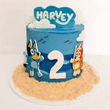 Bluey Abc Kids Cake, Bluey Sheet Cake, Blue Dog Cake, Country Cakes, Family Thoughts, Lincoln Birthday, Bday Party Kids, Bluey Party, Abc Kids