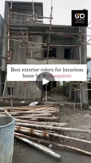 Home Outer Colour Combination, House Outer Paint Color, Home Exterior Colors Combinations, Exterior Color Combinations, Exterior House Paint Color Combinations, Building Painting, House Paint Exterior, House Paint, Exterior House Colors