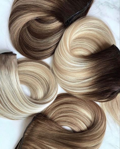 Neutral Hair Accessories, Hair Extension Flatlay, Hair Extension Advertising Ideas, Hair Extensions Content Ideas, Luxury Hair Aesthetic, Hair Extension Photography, Hair Extension Product Photography, Hair Mood Board Inspiration, Hair Extension Marketing