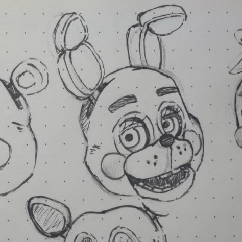 Toy Freddy, Horror Drawing, Toy Bonnie, My Music, Arte Sketchbook, Fnaf Drawings, Fnaf Art, Discord Server, Art Tutorials Drawing