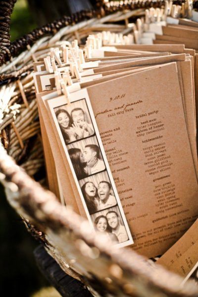 Wedding Ceremony Booklet, Ceremony Booklet, Booklet Ideas, Wedding Programme, Crimson Wedding, Photo Strip, Rustic Wedding Inspiration, Wedding Crafts Diy, Bachelorette Party Games