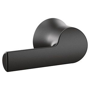 YB0201BL | Moen Matte Black Accessories, Toilet Handle, Baths Interior, Toilet Tank, Industrial Vintage, Black Accessories, Toilet Accessories, Plumbing Fixtures, Black Handle