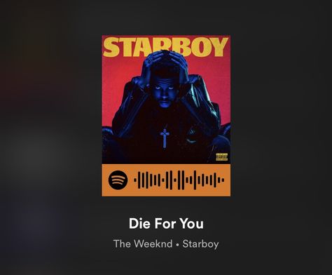 Starboy Cover, Weekend Album, The Weeknd Album Cover, Spotify Stats, The Weeknd Albums, Aesthetic Playlist, Song Aesthetic, The Weeknd Songs, Starboy The Weeknd