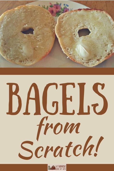 Bagels From Scratch: Yes, You Totally Can - A Farmish Kind of Life Bread Tutorial, Make Bagels, Fancy Pizza, Bread Cookbook, Homemade Hamburger Buns, Homestead Recipes, Honey Wheat Bread, Scratch Cooking, Seasonal Eating