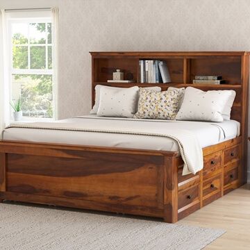 Bed Designs With Storage, Simple Bed Designs, Platform Storage Bed, Wood Bed Design, Designer Bed, Platform Storage, Wood Platform Bed Frame, Bed Frame Design, Wooden Bed Design