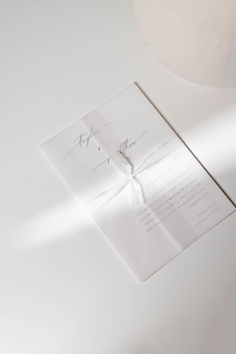 Vellum Paper Wedding Invitations, Wedding Vellum, Vellum Belly Band, Vellum Jacket, Printed Vellum, Vellum Wrap, Smith Wedding, Clear Paper, Birth Announcement Boy