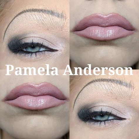 Early 2000s Makeup Trends, Pamela Anderson Makeup, Early 2000s Makeup, 2000 Makeup, Burlesque Makeup, 90s Makeup Trends, Makeup For Small Eyes, 00's Makeup, Aesthetic Era