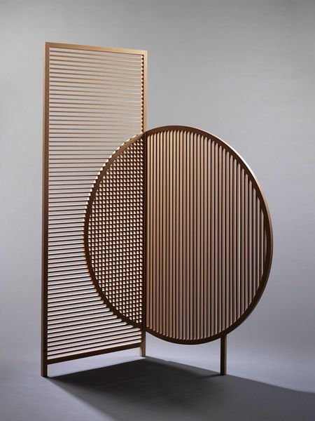 Wood Screen Origin - Part I: Join | BCXSY (Boaz Cohen and Sayaka Yamamoto) | V&A Search the Collections Japanese Joinery, Japanese Screen, Spring Furniture, Wood Screens, Partition Design, Folding Screen, Into The Woods, Milan Design Week, Screen Design