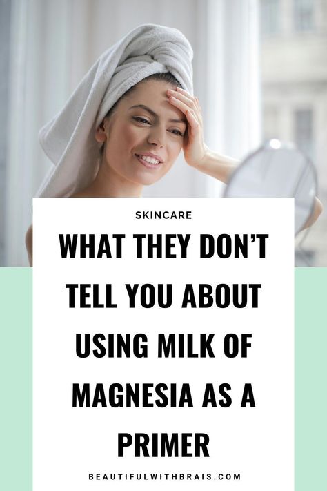 Considering using milk of magnesia as a primer? Before you take the plunge, learn about the potential pitfalls and drawbacks that you might not have considered.
Educate yourself on skincare ingredients and beauty trends. About: makeup primers, skincare Milk Of Magnesia Primer, Milk Of Magnesia, Educate Yourself, About Makeup, Makeup Primer, Skincare Ingredients, Diy Makeup, Its Ok, Acne Prone Skin