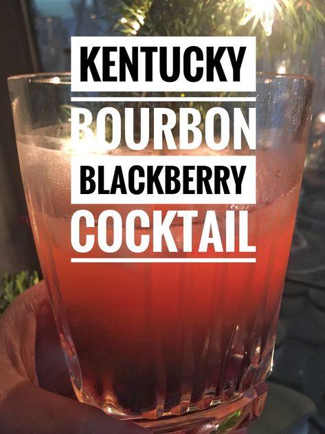 Kentucky Bourbon Blackberry Cocktail - Totally Tailgates Derby Cocktails, Kentucky Derby Decor, Blackberry Bourbon, Kentucky Derby Recipes, Blackberry Cocktail, Derby Recipe, Derby Decor, Kentucky Derby Cocktails, Bramble Cocktail