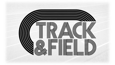 Sports Clipart: Black Running Track to Scale With Simple - Etsy Running Track Design, Track And Field Shirts, Running Logo Design, Track And Field Logo, Penn Relays, Track Svg, Track Shirts, Track Logo, Running Graphic