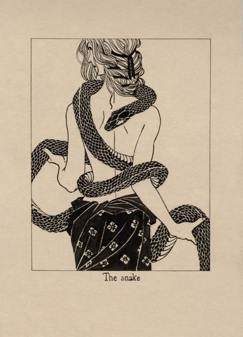 Arte Inspo, A Snake, The Snake, Linocut, Art Sketchbook, Drawing Reference, Art Inspo, Line Art, Art Reference