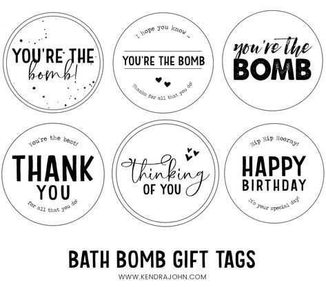 Free Bath Bombs Gift Tags for every occasion! Bath bombs make fantastic gifts! Make your own or buy them! You Are The Bomb, You're The Bomb, Bath Boms, Youre The Bomb, Thank You Happy Birthday, Dance Hair, Marketing Gift, Church Gifts, Super Saturday