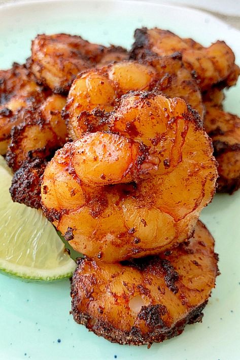 Air Fryer Shrimp Tacos, Air Fryer Recipes Chicken Tenders, Air Fryer Recipes Healthy Low Carb, Air Fryer Shrimp, Air Fryer Oven Recipes, Air Fry Recipes, Air Fryer Recipes Chicken, Air Fryer Dinner Recipes, Shrimp Tacos