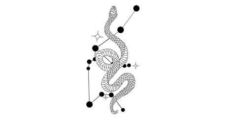 Aquarius Snake Tattoo, Snake Constellation, Aquarius Constellation Tattoo, Aquarius Constellation, Aquarius Tattoo, Constellation Tattoo, Aquarius Sign, Constellation Tattoos, Sternum Tattoo