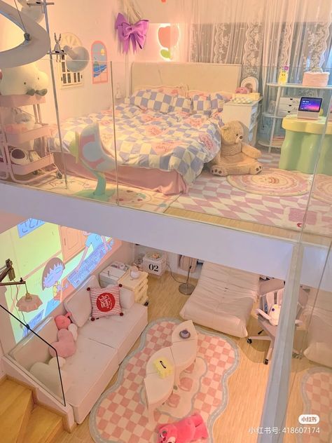 Cool Room Designs, Pastel Room Decor, Kids Room Interior Design, Cute Diy Room Decor, Cute Bedroom Ideas, Kids Interior Room, Cute Bedroom Decor, Cute Room Ideas, Cozy Room Decor