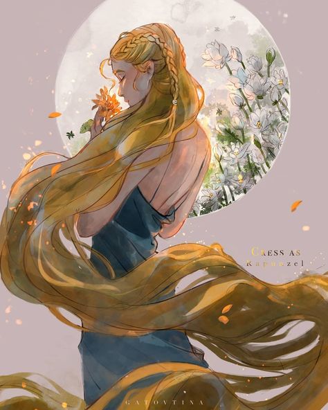 @gatovtina shared a photo on Instagram: “Cress as Rapunzel ☀️ . #illustration #digitalillustration #artistsoninstagram #procreate #digitalart #thelunarchronicles #fanart #cress…” • Dec 7, 2020 at 4:37pm UTC Rapunzel Illustration, Cress Darnel, The Lunar Chronicles, Rapunzel, The Moon, Blonde, Moon, Fan Art, Fan