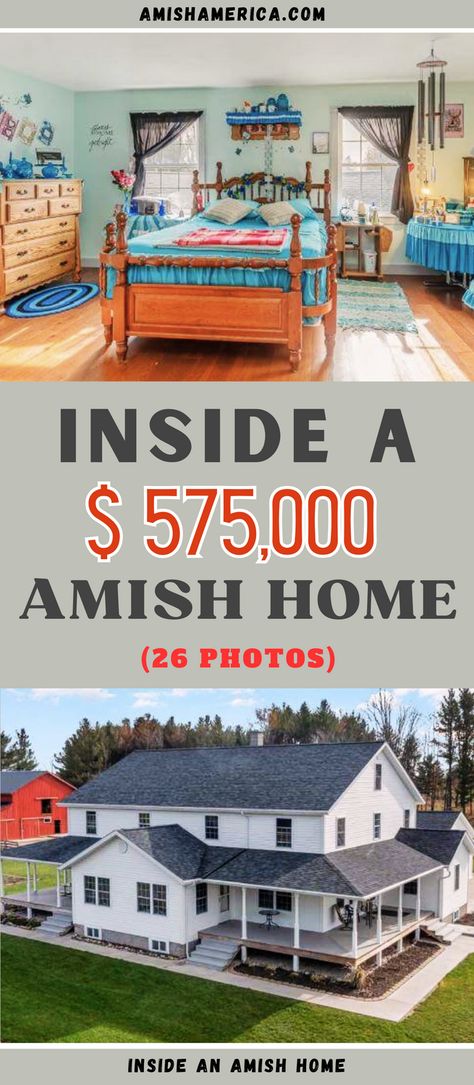 Amish Kitchen Design, Amish House Plans, Amish Quilts Traditional, Gladwin Michigan, Amish School, Amish Cabins, Amish Home, House Plans Australia, Mennonite Recipes