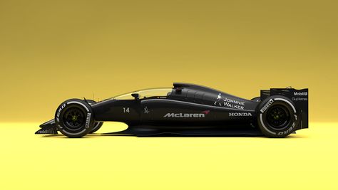 Dutch designer Andries van Overbeeke shows a new spin on F1 cars, with changes like closed cockpits F1 Concept, To Fast To Furious, Formula Racing, Mclaren F1, Formula 1 Car, Ex Machina, Car Features, Race Car, Hot Cars