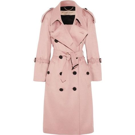 Burberry The Lakestone cashmere trench coat ($2,695) ❤ liked on Polyvore featuring outerwear, coats, pastel pink, pink cashmere coat, burberry trenchcoat, buckle coats, burberry coat and button coat Pastel Pink Coat, Burberry Trenchcoat, Best Rain Jacket, Checkered Coat, Checked Coat, Pink Trench Coat, Long Rain Coat, Burberry Coat, Burberry Trench