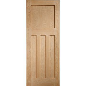 Image of Five DX Oak Panel Doors, 1930's Style 1930s Doors, Fire Doors Internal, Internal Oak Doors, Oak Interior Doors, Outdoor Living Diy, Fire Door, Internal Door, Door Fittings, Oak Panels