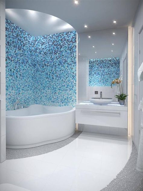 In this article, we will explore the top bathroom decor trends for 2023 and provide answers to frequently asked questions about creating a cool bathroom space. Cool Bathroom Decor, Cool Bathroom, Latest Interior Design Trends, Interior Design Boards, New Interior Design, Bathroom Design Luxury, Dream Bathrooms, Blue Bathroom, Stylish Bathroom