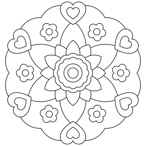 Free Printable Mandalas for Kids - Best Coloring Pages For Kids Mandalas For Kids, Mandala Simple, Mandala Printable, Design Mandala, Mandalas Painting, Simple Mandala, Mandalas Drawing, Mandala Coloring Books, Wallpaper Pastel