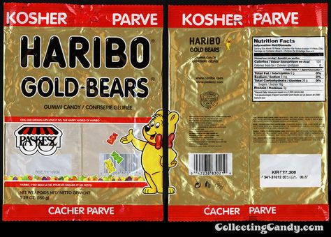 Gummy Bear Poster, Gummy Candy Packaging, Gummy Bear Album, Gummy Bear Sticker, Haribo Gold Bears, Haribo Gummy Bears, Candy Packaging, Gummy Bear, Gummy Bears