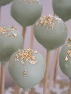 The Cutest Party on the Block: Love= Pistachio green + gold Engagement Dinner Party, Baby Shower Cake Pops, Green Cake, Green Baby Shower, Shower Inspiration, Baby Shower Inspiration, Edible Glitter, Pistachio Green, Boho Baby Shower