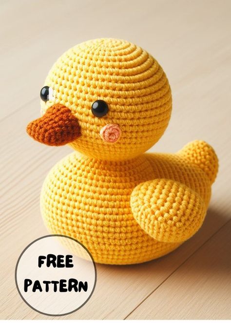 Duck Amigurumi, Amigurumi Fox Pattern, Crochet Duck, Crochet Hedgehog, Russian Christmas, Crochet Monkey, Crochet Snowman, Diy Yarn Crafts, Knitted Cat