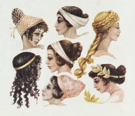 Hairstyles of the Greek and Famous | Ancient Greece, Lady Pl… | Flickr Ancient Greek Hairstyles, Ancient Greek Hair, Greek Hairstyles, Ancient Minoan, Greece Women, Greek Hair, Hairstyles Female, Egyptian Drawings, Greek Women