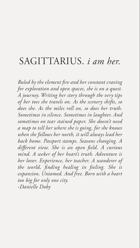 Sagittarius I Am Her, Danielle Doby, Sagittarius Wallpaper, Sagittarius Art, Zodiac Sagittarius Facts, I Am Her, Sagittarius Traits, Sagittarius Quotes, Sagittarius Facts