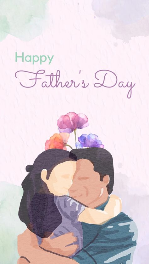 Templates Day Story Instagram, Font Combos, Create Your Story, Professional Fonts, Green Watercolor, Happy Father's Day, Purple And Green, Instagram Story Template, Story Template