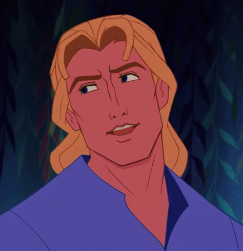 So this was my first husband when I was maybe five? LIterally told everyone I was his wife and he was my husband(: Thomas Pocahontas, Disney Men Characters, John Smith Pocahontas, Pocahontas John Smith, Pocahontas 1995, Disney Guys, Cartoon Crushes, Prince John, Pocahontas And John Smith