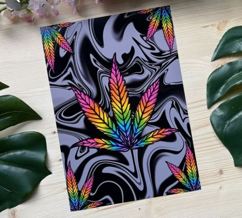 High Paint Ideas Trippy, Trippie Art, Drawings For Him, Pencil Drawings For Beginners, Draw Ideas, Hippie Painting, Canvas Drawing, Small Canvas Paintings, Graffiti Style Art