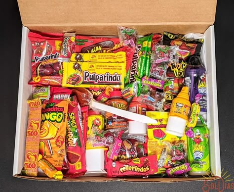 Mexican Candy Box, Spicy Mexican Candy, Spicy Candy, Chance Quotes, Candy Videos, Mexican Snacks, Mexican Gifts, Mexican Candy, Wishlist 2022