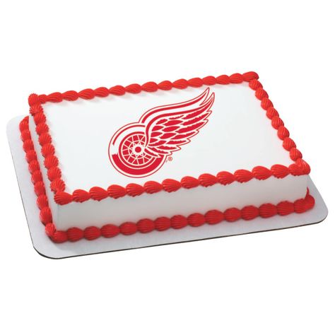 NHL® Team PhotoCake® Image Chicago Cubs Cake, Texas Rangers Cake, Cubs Cake, New York Rangers Logo, Hockey Cakes, Edible Image Cake Topper, Hockey Quotes, Texas Ranger, Edible Cake Decorations