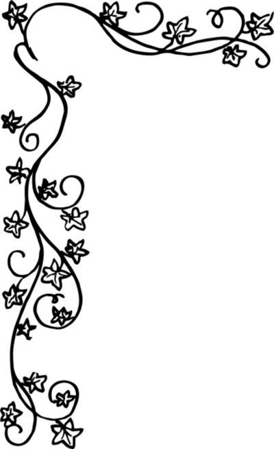 Ivy - Free vector clip art image. #BlackAndWhite, #Border, #Borders, #ClipArt, #Free, #Handdrawn, #Ivy, #Plant, #PublicDomain, #SVG, #VectorImage, #Vine Clip Art Black And White, Flower Border Clipart, Scientific Drawing, Border Plants, Free Stencils, Wood Burning Patterns, Borders And Frames, Clipart Black And White, Art Black And White