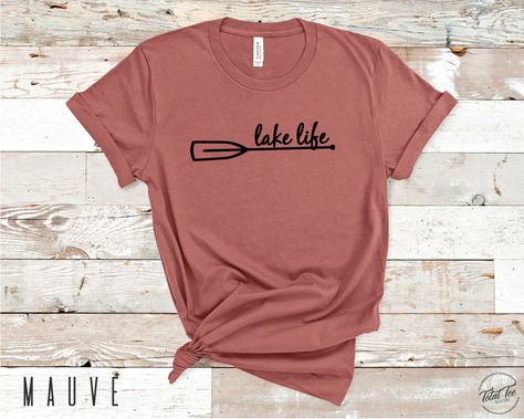 Lake life Shirt, Lake Shirt, Gift for Travel Lover, Wildlife Lover, Unisex Shirt, Lake Lover Gift, Vacation Shirt, Summer Lake Tshirt by TotalTeeDesigns on Etsy Lake Tshirt, Lake Life Shirt, Cricut Images, Summer Lake, Circuit Projects, Beach Themed, Vinyl Crafts, Travel Lover, Lake Life