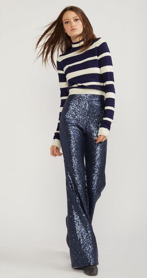 Sequin Flare Pants, Sequin Pant, Sequin Boots, Flare Pants, Couture Fashion, Sequin Skirt, Everyday Fashion, Designer Dresses, What To Wear