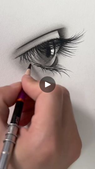 Drawing Colouring, Pencil Drawing Tutorials, Big Eyes Art, Drawing Prompts, Art And Drawing, Drawing Faces, Drawing Prompt, Autumn Painting, Drawing Artist