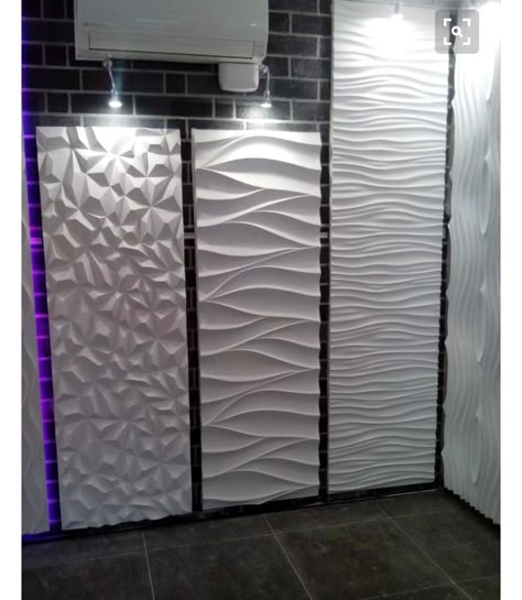 Wall Tiles Living Room, Deco Tv, درج السلم, Tiles Living Room, Textured Wall Panels, 3d Wall Tiles, Wall Tiles Design, Wall Panel Design, Wall Texture Design