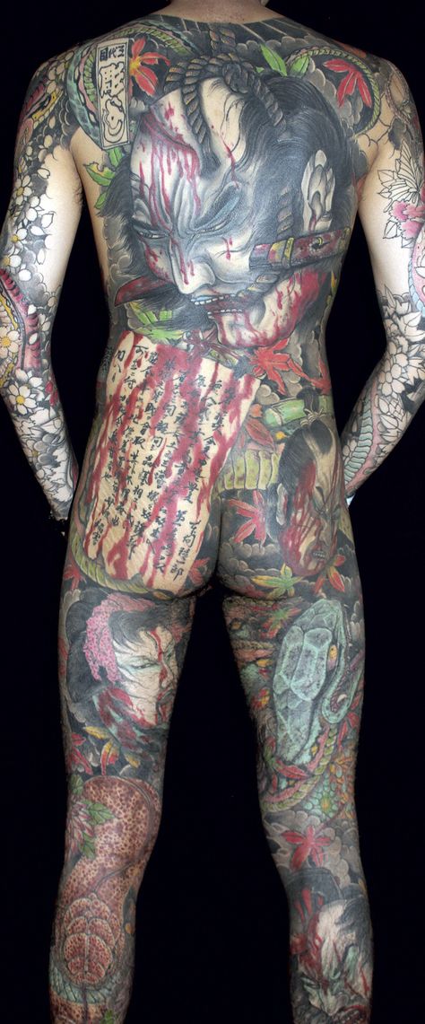 Horiyoshi Iii, Japanese Legs, Torso Tattoos, Wicked Tattoos, Back Tattoos For Guys, Irezumi Tattoos, Traditional Japanese Tattoos, Full Body Tattoo, Asian Tattoos