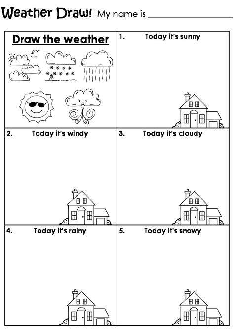 weather activities worksheets - Buscar con Google Seasons Kindergarten, Teaching Weather, Seasons Worksheets, Weather Worksheets, Preschool Weather, Weather Theme, Kid Science, Worksheet For Kids, Weather Activities