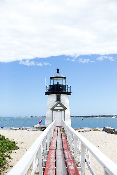 Brant Point Light on Nantucket, Massachusetts. #lighthouse #sun #sky #clouds Margaritas Recipes, Nantucket Massachusetts, Stone Street, Nantucket Island, Point Light, Sun Sky, Sky Clouds, Nantucket, Toad