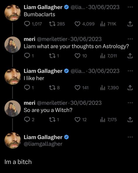 Liam Gallagher Tweets, Liam Gallagher Funny, Liam And Noel, Kissy Face, Damon Albarn, Noel Gallagher, Liam Gallagher, Band Memes, Brain Dump