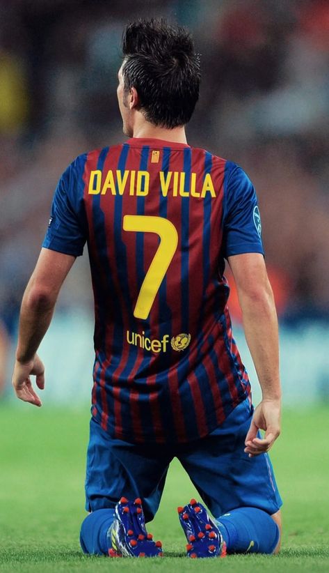 Fc Barcelona Barça David villa DV7 wallpaper David Villa Barcelona, Barcelona Bars, David Villa, Barcelona Futbol Club, Xavi Hernandez, Profile Pictures Instagram, Sports Photography, Ac Milan, Lionel Messi