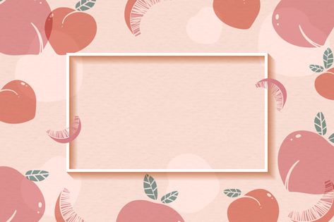 Peach Landscape, Aesthetic Peach, Templates Aesthetic, Frame Download, Fast Food Menu, Background Frame, Restaurant Menu Template, Colorful Frames, Colorful Vegetables